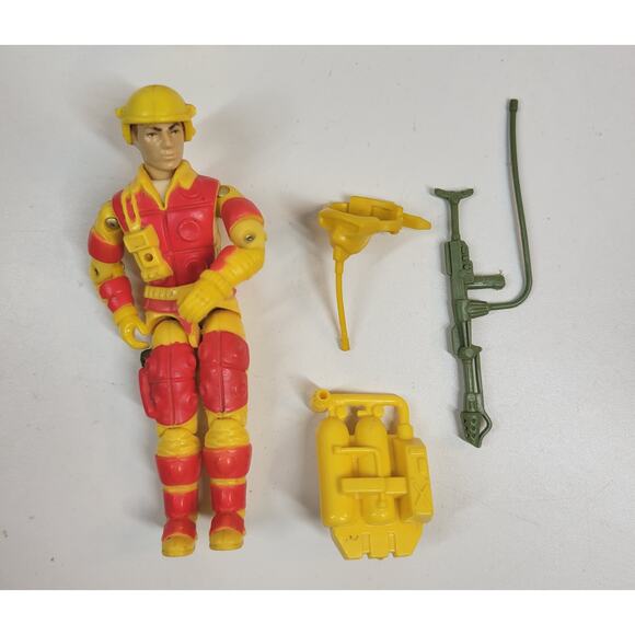 GI Joe 80s Storm Shadow Trip Wire Blow Torch Quick Kick Rip Cord Snow Serpant - Picture 7 of 16